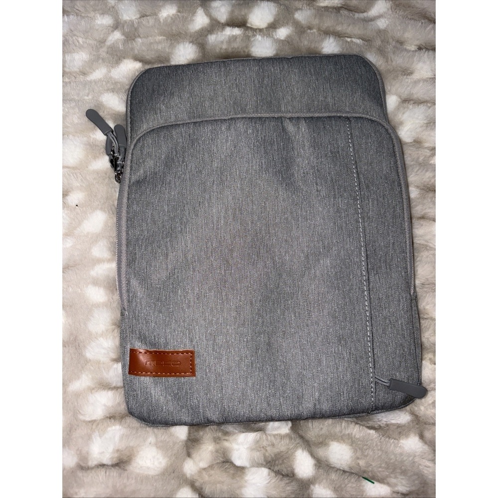 MoKo 9-11 Inch Tablet Sleeve Bag Carrying Case Fits Space Gray Multiple Pockets